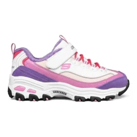 Dlites Schuhe „Weiss Rosa Lila“