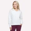 Downtown Cozy Fit Langarm-Pullover mit Kragen