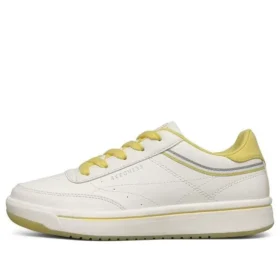 Downtown Low-Top Sneaker Weiss/Gelb