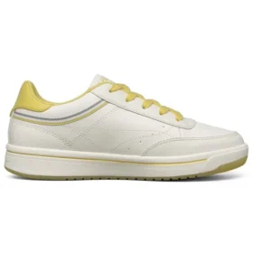 Downtown Low-Top Sneaker Weiss/Gelb