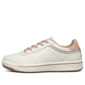 Downtown Low-Top Sneaker Weiss/Rosa