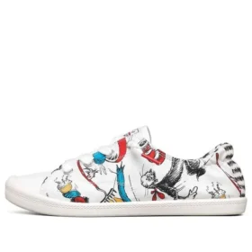Dr. Seuss x Skechers Bob’s Beach Bingo Low-Top Sneaker Weiss/Rot/Blau