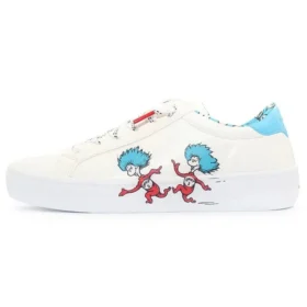 Dr. Seuss x Skechers Goldie 2.0 Low-Top-Sneaker Weiss/Blau