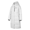 Einfache lange Daunenjacke „Weiss“