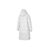 Einfache lange Daunenjacke „Weiss“