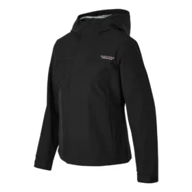 Einfarbige 3-in-1-Jacke mit Reissverschluss «Schwarz»