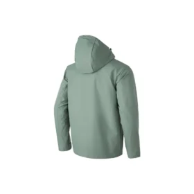 Einfarbige 3-in-1-Jacke mit Reissverschluss «Teal»