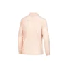 Einfarbige Jacke mit seitlichen Streifen „Pink-Weiss“