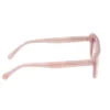 Elevated Cateye Sonnenbrille mit Marmor-Farbverlauf