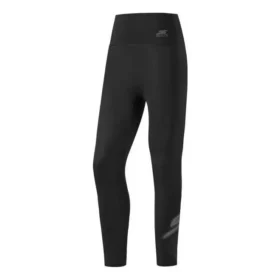 Enge Sport-Fitness-Leggings «Schwarz Grau»