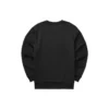 Farbenfrohe Casual-Serie Marken-Crew-Sweater «Black Green»