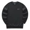 Farbenfrohes Sweatshirt aus Strick der Casual-Serie „Schwarz“