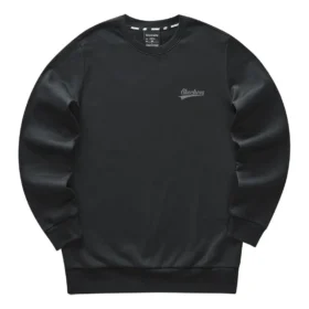 Farbenfrohes Sweatshirt aus Strick der Casual-Serie „Schwarz“