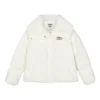 FASHION Daunenjacke mit Buchstabenprint „White“