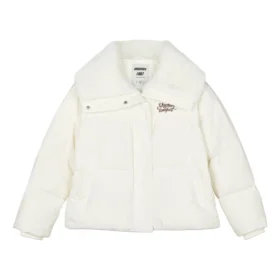 FASHION Daunenjacke mit Buchstabenprint „White“