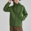 FASHION Gewebte Jacke «Grün»