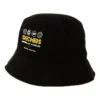 Fischerhut mit Logo-Aufdruck «Black Yellow»