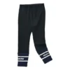Fleece-Hose mit Kordelzug, eng gestrickt „Schwarz-Weiss“