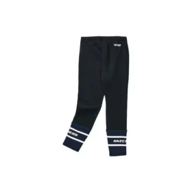 Fleece-Hose mit Kordelzug, eng gestrickt „Schwarz-Weiss“