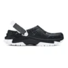 Foamies Sandalen «Black White»