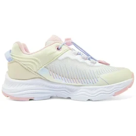 Freizeit-Laufschuhe «Gelb-Weiss-Rosa»