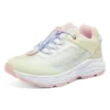 Freizeit-Laufschuhe «Gelb-Weiss-Rosa»