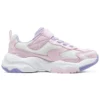 Freizeit-Sportschuhe «White Pink Purple»