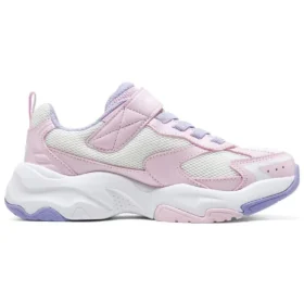 Freizeit-Sportschuhe «White Pink Purple»