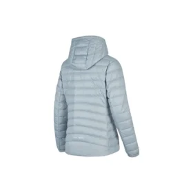 Gewebte, leichte, winddichte Daunenjacke „Grey“