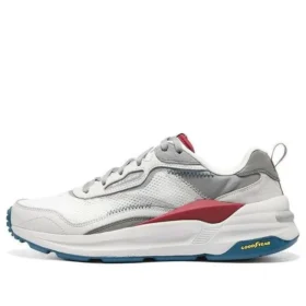 Global Jogger „Weiss Grau Rot“
