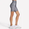 GO FLEX Bedruckte 8-Zoll-Fahrradshorts mit hoher Taille
