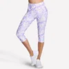GO FLEX bedruckte Caprihose mit hoher Taille