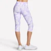 GO FLEX bedruckte Caprihose mit hoher Taille