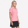 GO GOLF Kurzarm-Polohemd mit Reissverschluss vorne