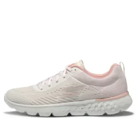 Go Run 400 Low-Top-Schuhe Weiss/Rosa