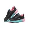 Go Run 400 V2 Low-Top «Schwarz Blau Rosa»