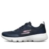 Go Run Focus Schuhe Blau/Weiss/Rosa