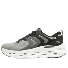 Go Run Swirl Tech Glide-Step Hyper Burst «Schwarz Grau Weiss»