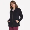 GO SNUGGLE Tunika-Jacke mit durchgehendem Reissverschluss