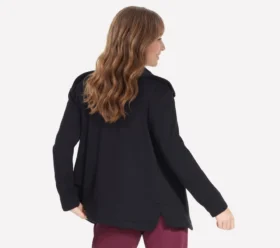 GO SNUGGLE Tunika-Jacke mit durchgehendem Reissverschluss