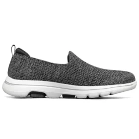 Go Walk 5 Loafers Grau/Weiss