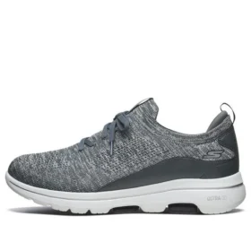 Go Walk 5 Low-Top Grau/Weiss