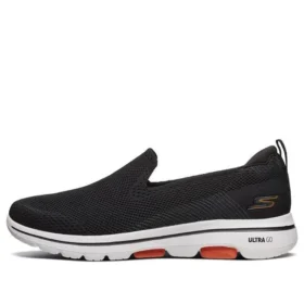 Go Walk 5 Low-Top-Loafer Schwarz/Weiss