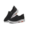 Go Walk 5 Low-Top-Loafer Schwarz/Weiss