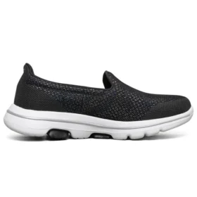 Go Walk 5 Slipper «Black White»