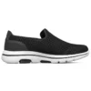Go Walk 5 Slipper «Black White»