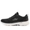Go Walk 6 Low-Tops Sportschuhe Schwarz/Weiss
