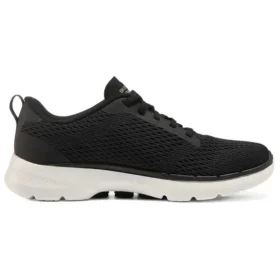 Go Walk 6 Low-Tops Sportschuhe Schwarz/Weiss