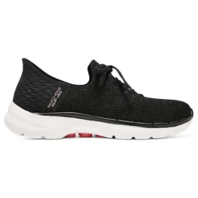 Go Walk 6 Schnürschuhe «Black Pink»