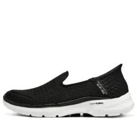 Go Walk 6 Schuhe «Black White»